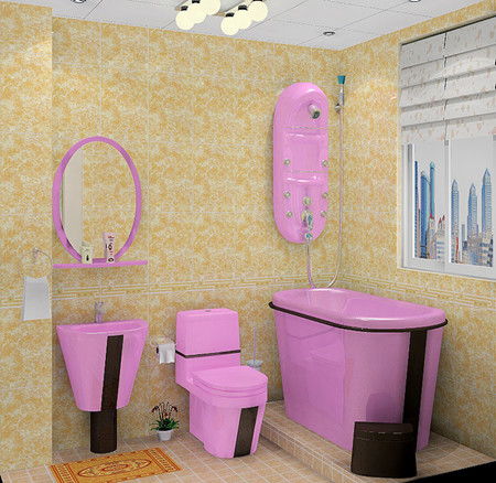 甜蜜滿溢 如何用粉色系衛(wèi)浴潔具打造可愛治愈的浴室空間